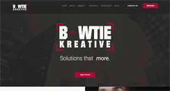 Desktop Screenshot of bowtiekreative.com