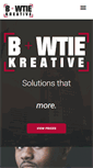 Mobile Screenshot of bowtiekreative.com